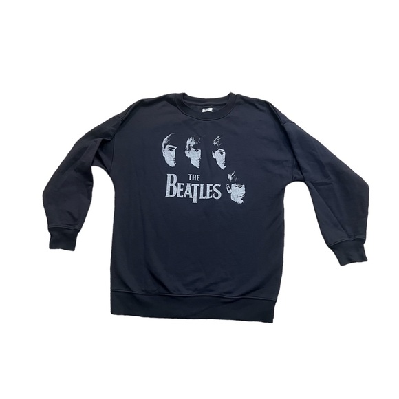 Oversized Beatles Graphic Hoodie - Picture 5 of 7